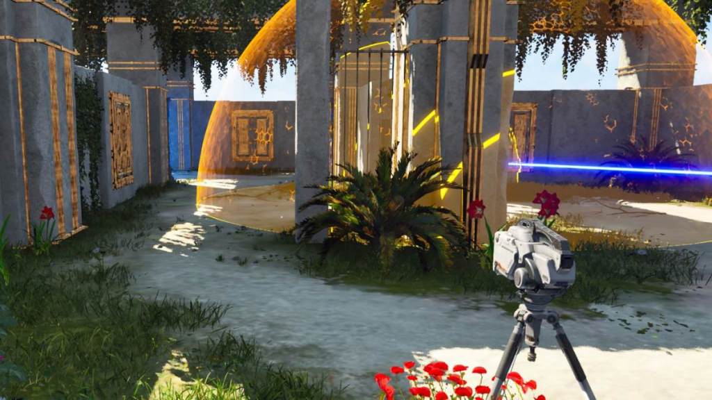 All item locations in the Man Behind the Curtain puzzle in Talos Principle Road to Elysium DLC