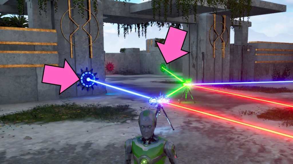 All laser connections in the Smoothie Solution puzzle in Talos Principle 2 DLC