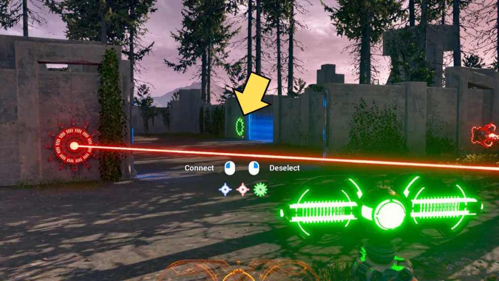 All laser connections in the Narrow Path puzzle in the Talos Principle Road to Elysium DLC