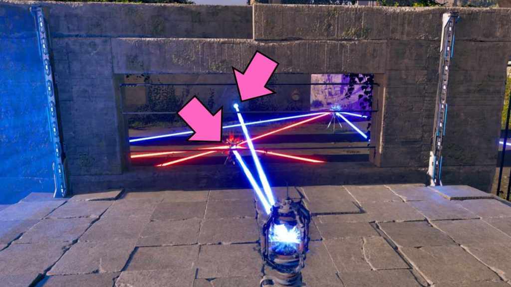 All laser positions in the Other puzzle in the Talos Principle Road to Elysium DLC