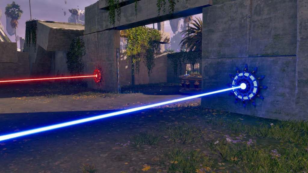 All laser positions in the Unexpected Outcomes puzzle in the Talos Principle Road to Elysium DLC