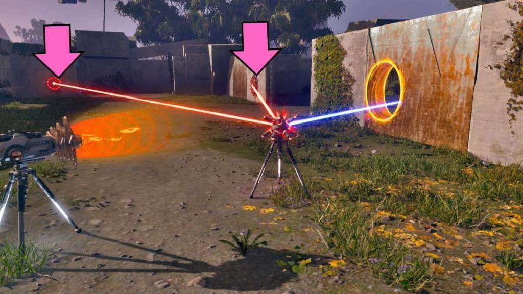 All laser positions in the Unexpected Outcomes puzzle in the Talos Principle Road to Elysium DLC