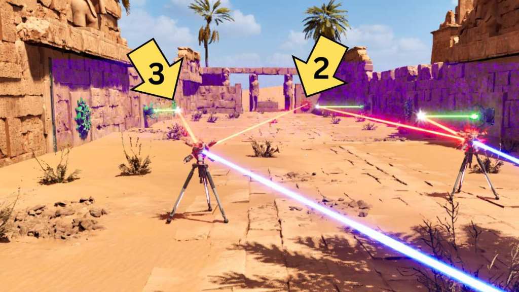 All laser connections in the Breakthrough puzzle of Road to Elysium Talos Principle 2 DLC