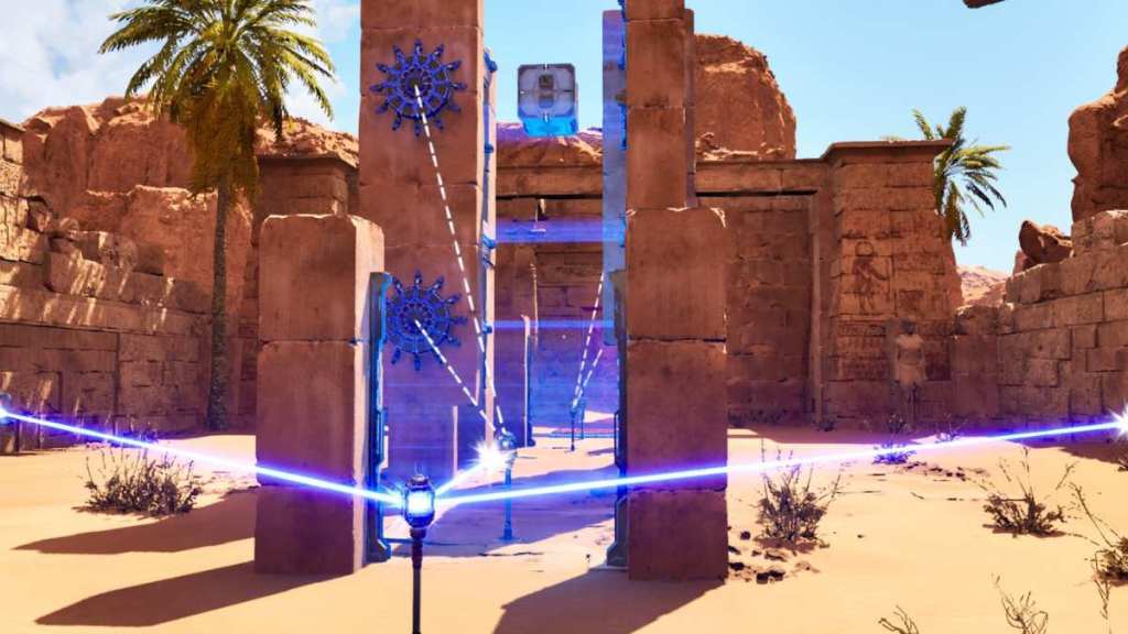 Taking down the Hexahedron progress in the Causation Nexus puzzle in the Talos Principle DLC