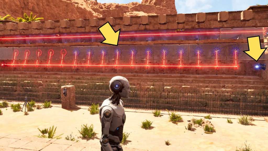 Red Connector location in the Chain puzzle of Talos Principle Road 2 to Elysium DLC