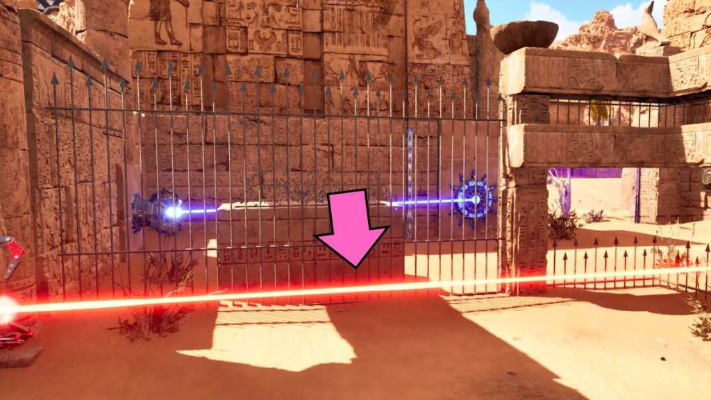 Blocking the lasers in the Incarnation puzzle in the Talos Principle DLC