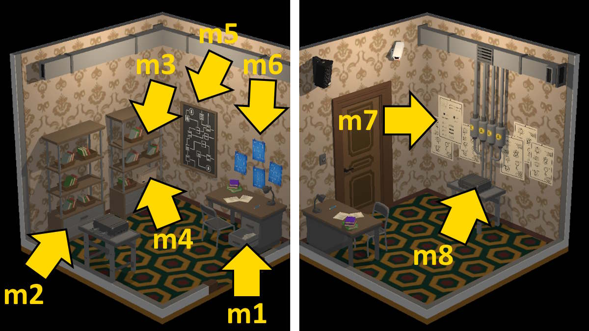 Exploring level 30 for items in 50 Tiny Room Escape