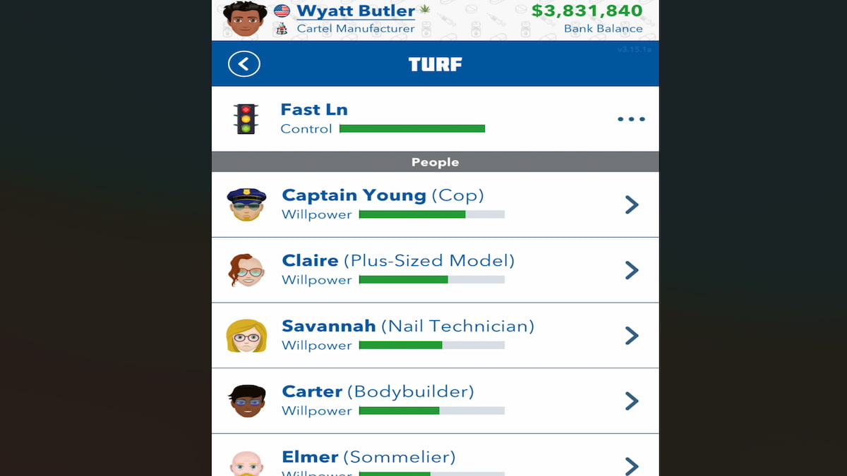 A Turf in BitLife