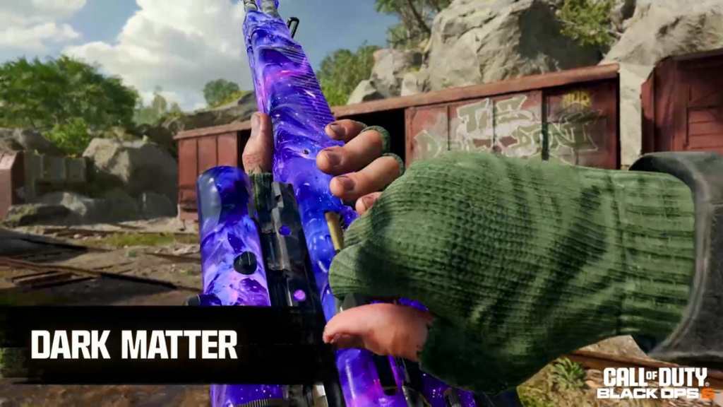 Call of Duty Black Ops 6 camo dark matter