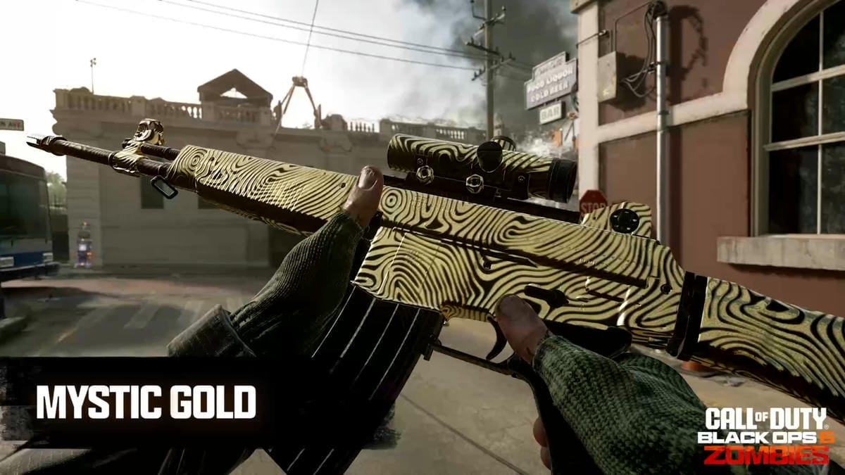 Call of Duty Black Ops 6 camo mystic gold