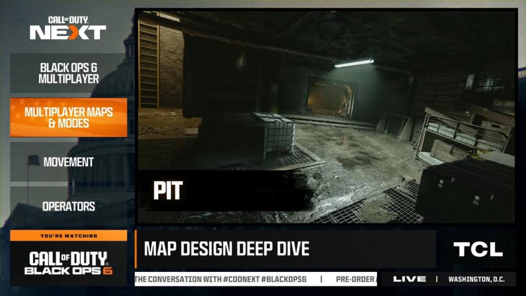 Call of Duty Black Ops 6 map pit