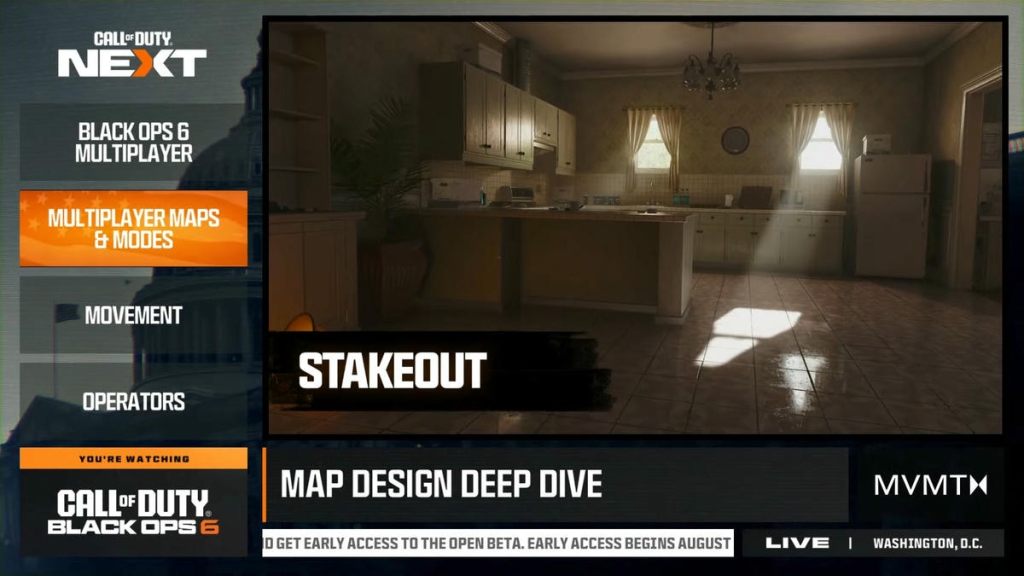 Call of Duty Black Ops 6 map stakeout