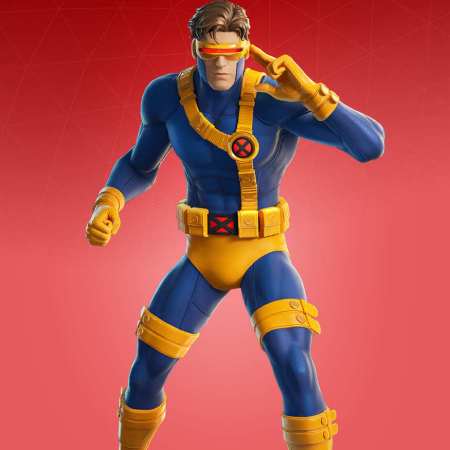 Cyclops X-Men skin in Fortnite