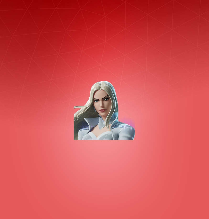 Emma Frost skin in Fortnite x Marvel