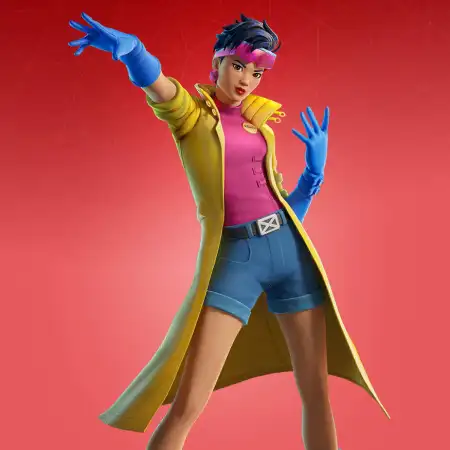 Jubilee X-Men skin in Fortnite