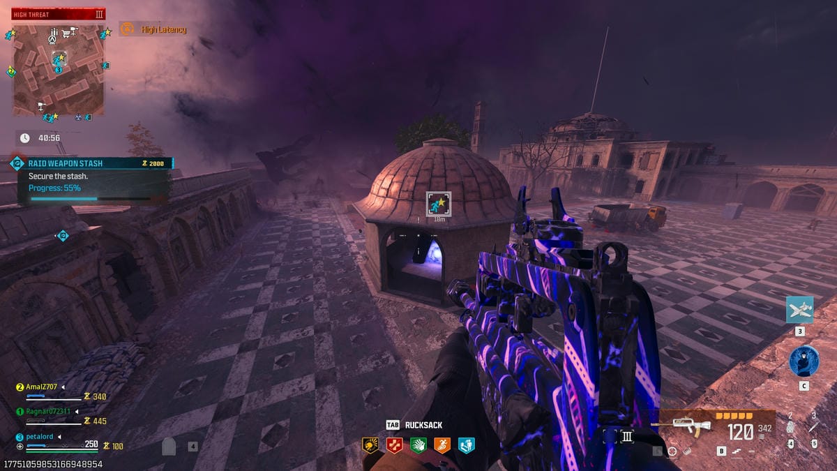 Call of Duty MW3 Zombies anomaly portal