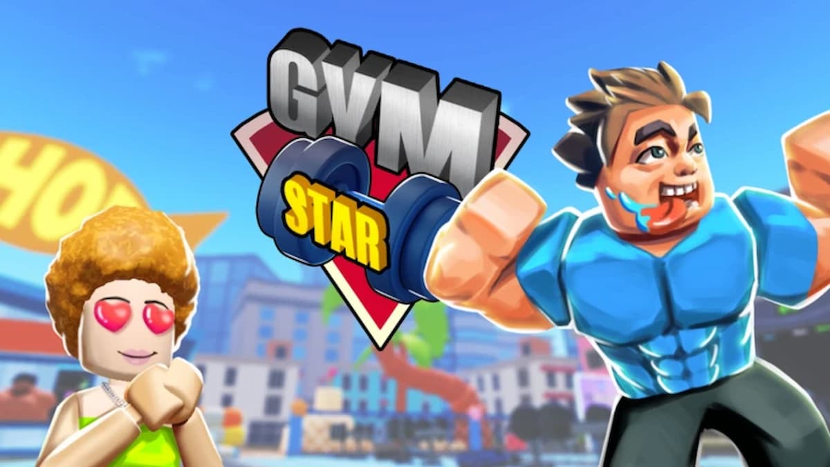 Two players in Gym Star Simulator