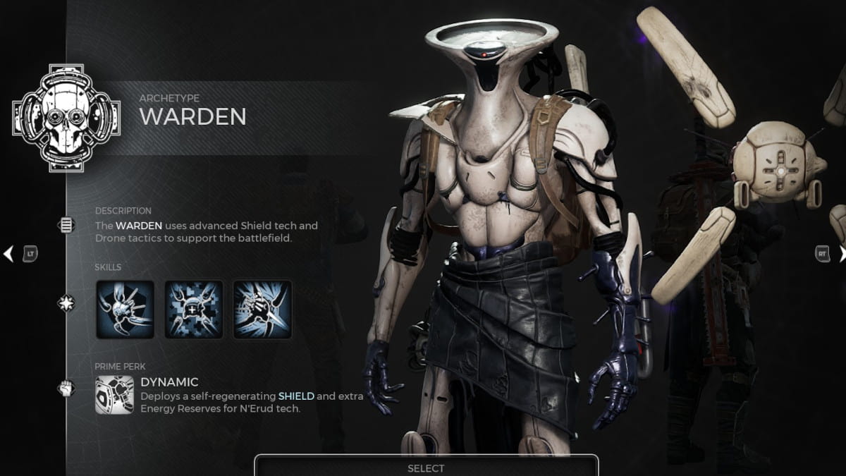 Warden armor in Remnant 2 Dark Horizon DLC.