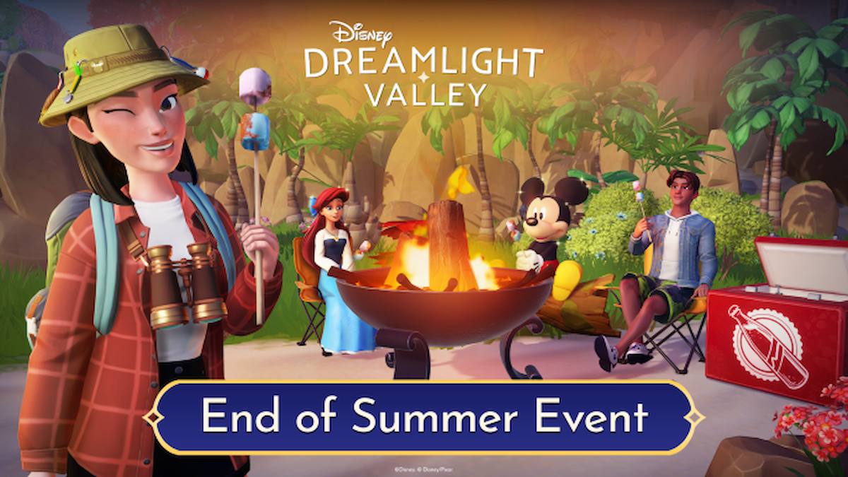 Disney Dreamlight Valley End of Summer event banner.