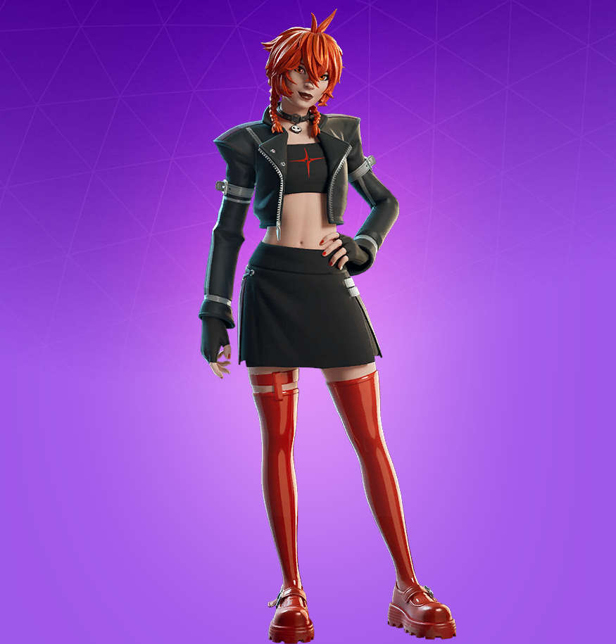 Nix Scarlet Epic skin in Fortnite