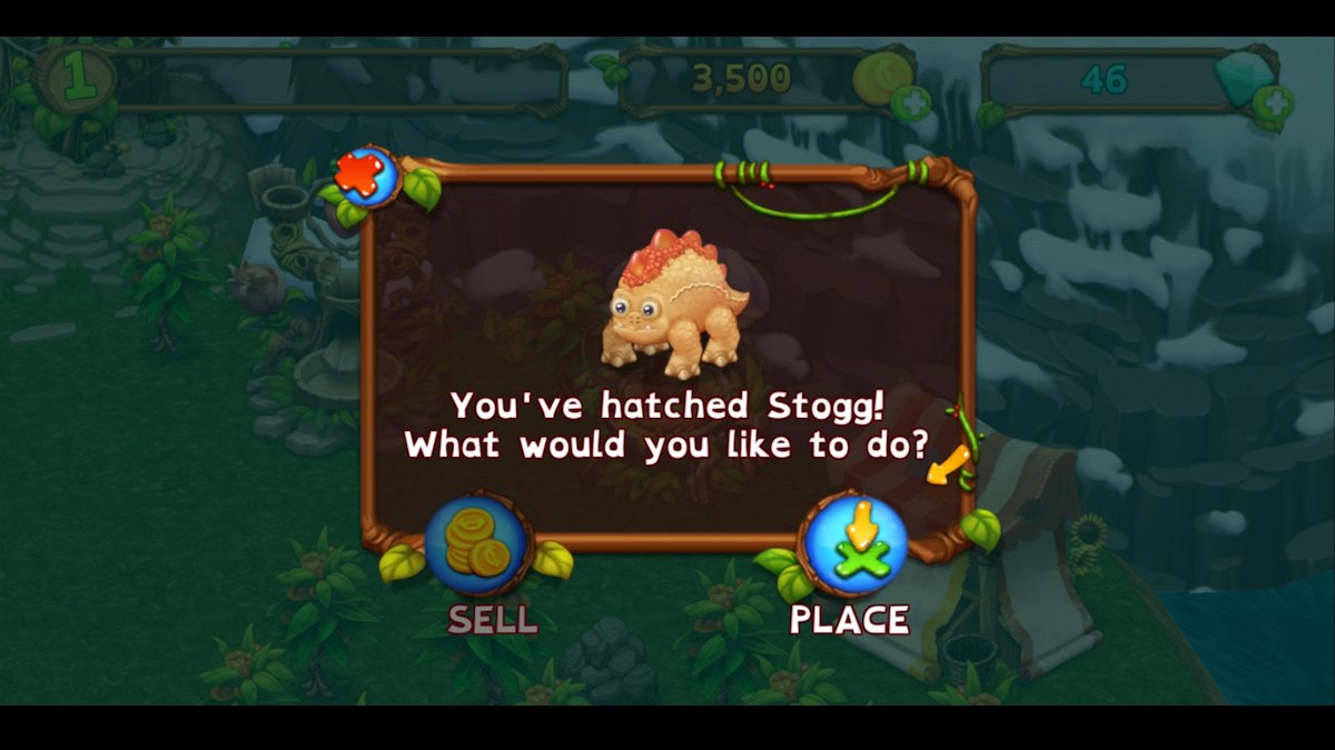 Stogg in My Singing Monsters: Dawn of Fire.